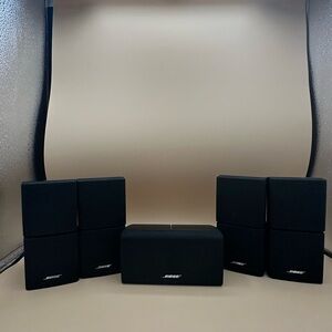 Bose Black Surround Sound Speakers